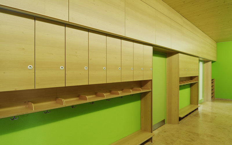 Garderobe Kinderkrippe St.Konrad